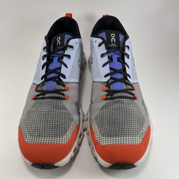 On Cloud X Shift Running Shoes Mens Size 12.5 Heather Blue Athletic Sneakers - Picture 9 of 9